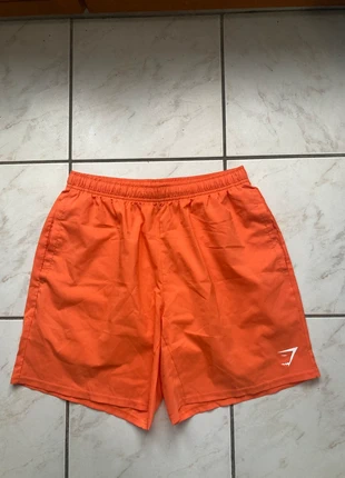 Short Gymshark taille M couleur orange, marca: Gymshark, estado: Muito bom, tamanho: M, €14.00, €15.40 inclui Proteção do Comprador Pro
