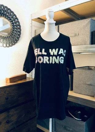 Neuf T-Shirt en coton Créateur Gothcore Hell Enfer Unisexe Kawai Lolita - XL, condition: New without tags, size: XL / 42 / 14, €12.00, €13.30 includes Buyer Protection Pro