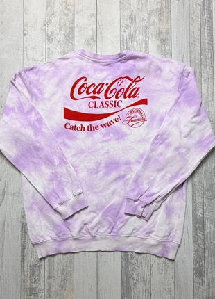 Sweat-shirt Coca-Cola violet/blanc L homme oversize (LWN15), marque: Coca-Cola, état: Bon état, taille: L, 12,00 €, 13,30 € Protection acheteurs incluse
