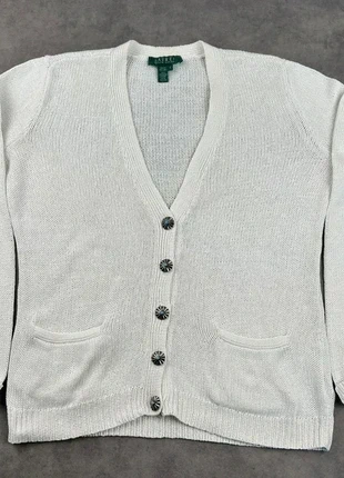 Cardigan Femme Lauren Ralph Lauren Manches longues Blanc Coton taille S, marque: Lauren Ralph Lauren, état: Très bon état, taille: S / 36 / 8, 19,00 €, 20,65 € Protection acheteurs incluse