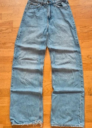 Vintage Baggy Jeans Light Blue | Wide Leg | Distressed Hem y2k japanstyle, brand: Vintage Dressing, condizioni: Discrete, taglia: S / IT 40 / EU 36, €15.00, €16.45 include la Protezione acquisti