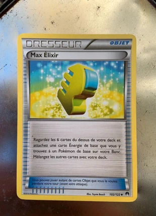 🃏 Max Élixir 102/122, marke: Pokémon, zustand: Sehr gut, 1,00 €, 1,75 € inklusive Vinted-Käuferschutz