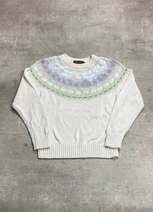 Pull Hiver Blanc motif Lapins Vintage taille M femme, marca: Vintage Dressing, estado: Satisfactorio, tamaño: M / 38 / 10, 7,99 €, 9,09 € Protección al comprador Pro incluida