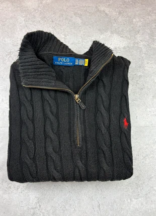 pull 1/4 zip ralph lauren col camionneur taille XXL 100% coton, brand: Ralph Lauren, condition: Very good, size: XXL, €49.90, €53.10 includes Buyer Protection