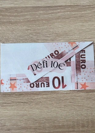 Page de garde 10€ - Enveloppe budgétaire A6, état: Neuf, 1,50 €, 2,28 € Protection acheteurs (Pro) incluse