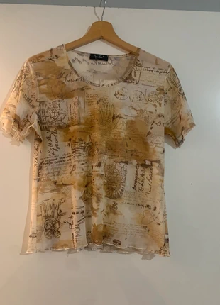 Magnifique haut vintage matière mèche, brand: Vintage, condition: Very good, size: L / 40 / 12, €5.00, €5.95 includes Buyer Protection