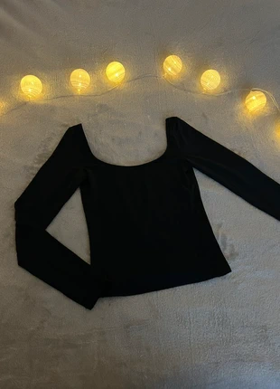 Top col rond noir, marque: Pimkie, état: Neuf sans étiquette, taille: XS / 34 / 6, 6,00 €, 7,00 € Protection acheteurs incluse