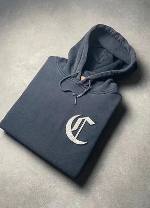 Sweat vintage à capuche Carhartt bleu marine logo brodé - Taille M, marque: Carhartt, état: Très bon état, taille: M, 29,99 €, 32,19 € Protection acheteurs incluse