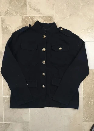 Veston pull Lauren Ralph Lauren chic - Femme L - Noir boutons dorés 100% coton, marca: Ralph Lauren, estado: Muito bom, tamanho: L / 40 / 12, €35.00, €37.45 inclui Proteção do Comprador Pro