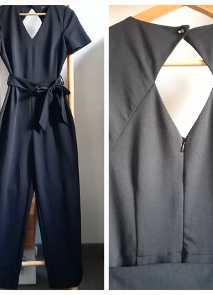 Combinaison jambes larges noire 34 36, brand: Cache Cache, condizioni: Ottime, taglia: XS / IT 38 / EU 34, €5.00, €5.95 include la Protezione acquisti