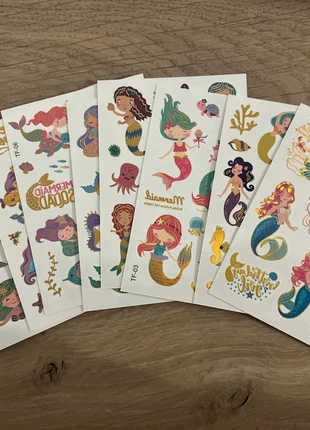 Lot de 8 Tatouage sirène, brand: Tatoo, condition: New with tags, size: One size, €3.00, €3.85 includes Buyer Protection