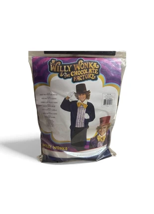 Willy wonka costume, brand: Card Factory, condition: New with tags, size: 11 years / 146 cm, £5.00, £5.70 includes Buyer Protection