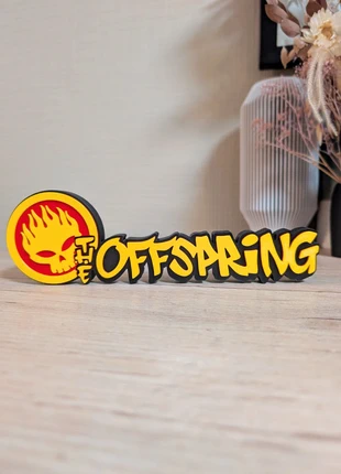 The Offspring logo décoratif 23cm Excellent état Fanart, brand: Offspring, condition: Very good, €14.00, €15.40 includes Buyer Protection Pro