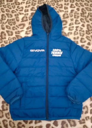 Piumino con cappuccio bimbo, marque: Givova, état: Très bon état, taille: 9 ans / 134 cm, 3,00 €, 3,85 € Protection acheteurs incluse