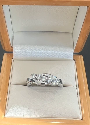 Ladies Silver 925 Ring, brand: Silver, condition: New without tags, size: 18.1 mm / P½, £15.00, £16.45 includes Buyer Protection