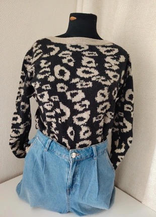 Pull • Leopard • Vintage • Doux • Y2K, brand: Vintage Dressing, condizioni: Ottime, taglia: M / IT 42 / EU 38, €8.00, €9.10 include la Protezione acquisti