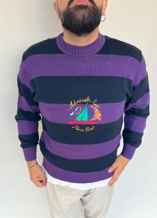 | Vintage Pure Wool Knit | Made in Italy | Nautical Retro | Bold Stripes |, marca: Vintage Dressing, estado: Muy bueno, tamaño: L, 25,00 €, 26,95 € Protección al comprador incluida