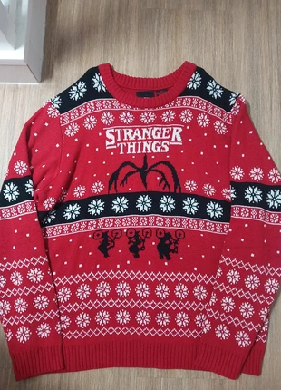 Pull de Noël Stranger Things, brand: Stranger Things, condizioni: Ottime, taglia: XXL, €46.00, €49.00 include la Protezione acquisti