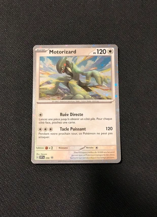 Carte Pokemon- Motorizard SVP096-Promo-FR-Proche Neuve, brand: Pokémon, condizioni: Nuovo con cartellino, €1.00, €1.75 include la Protezione acquisti Pro