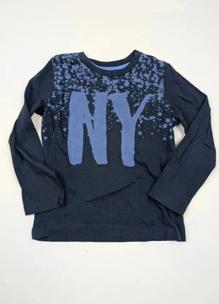 T-shirt Manches Longues "NY" Étoiles - Bleu Marine - 5 ans (110 cm), marca: ZGENERATION, estado: Muy bueno, tamaño: 5 años / 110 cm, 2,39 €, 3,21 € Protección al comprador incluida
