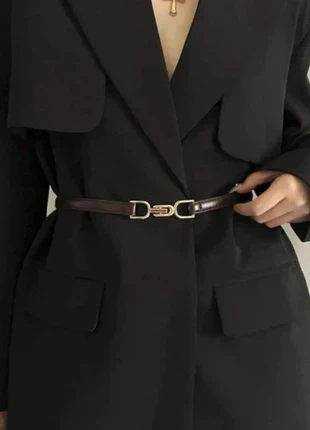 Ceinture fine cuir tabac, brand: sans marque, condition: Very good, size: Adjustable, €9.60, €10.78 includes Buyer Protection Pro