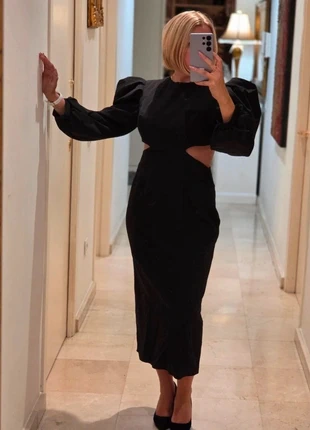 Vestido negro elegante de la marca M.O.R.A, marca: Local, estado: Novo com etiquetas, tamanho: L / 40 / 12, €75.00, €79.45 inclui Proteção do Comprador