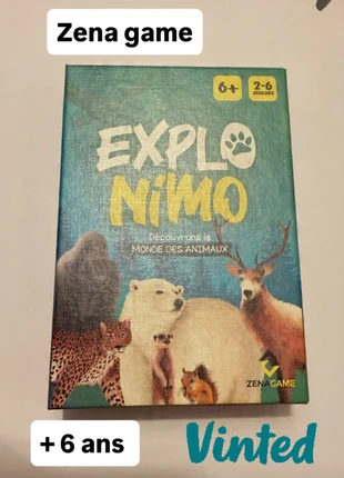 Jeu Explo Nimo – Découverte du monde des animaux, marque: Zenagame, état: Très bon état, 3,00 €, 3,85 € Protection acheteurs incluse