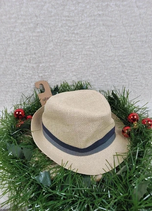 Chapeau en paille - Gémo - Neuf, marque: Gémo, état: Neuf avec étiquette, taille: 58, 6,25 €, 7,26 € Protection acheteurs incluse