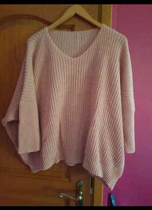 Pull rose poudré overzise neuf., marque: Made In Italy, état: Neuf sans étiquette, taille: Taille unique, 8,00 €, 9,10 € Protection acheteurs incluse