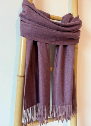 Cachecol Unissex Liso Lilás de Franja, état: Neuf avec étiquette, 11,00 €, 12,25 € Protection acheteurs incluse