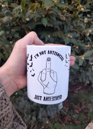 mug Think Addams La Chose, brand: volp'art, condition: New with tags, €12.00, €13.30 includes Buyer Protection Pro