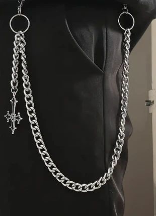 Chaine de pantalon y2k, marca: y2k, estado: Nuevo sin etiquetas, 7,00 €, 8,05 € Protección al comprador incluida