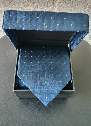 Blauwe Stropdas 100% Zijde Rooymans Gemeente Westland, brand: Rooymans, condizioni: Buone, €15.00, €16.45 include la Protezione acquisti