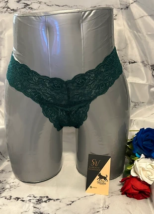 String Dentelle – Modèle Étreinte Pure, marque: SV, état: Neuf avec étiquette, taille: M / 38 / 10, 6,00 €, 7,00 € Protection acheteurs incluse