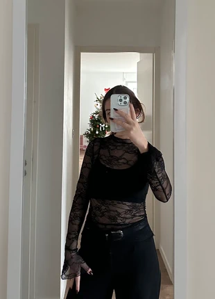 Top dentelle, marque: Boutique indépendante, état: Très bon état, taille: Taille unique, 15,00 €, 16,45 € Protection acheteurs incluse