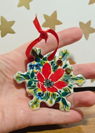 Bunzlau kerst hanger unikat, merk: bunzlau, staat: Nieuw met prijskaartje, € 14,99, € 16,44 inclusief Kopersbescherming