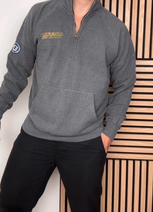 Sweat vintage Champion x Oregon Ducks | 1/4 Zip | Gris | Taille M, brand: Champion, condition: Very good, size: M, €18.00, €19.60 includes Buyer Protection Pro