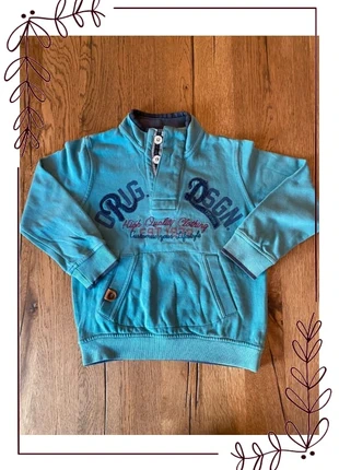 Sweat Catimini 5 ans vert & marine – Très bon état, marque: Catimini, état: Très bon état, taille: 5 ans / 110 cm, 9,00 €, 10,15 € Protection acheteurs incluse