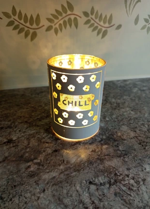 Verre photophore lumineux déco chill, marque: Lumineux, état: Neuf avec étiquette, 6,00 €, 7,00 € Protection acheteurs incluse