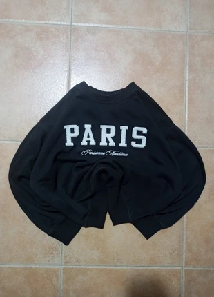 Black PARIS Vintage Premium Hoodie Stylish Streetwear Pullover Casual Fashion Sweatshirt Size S, marque: Vintage Dressing, état: Très bon état, taille: S / 36 / 8, 29,00 €, 31,15 € Protection acheteurs incluse