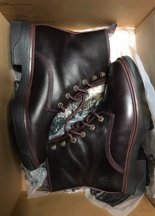 Timberland Nolita Sky – Boots femme – cuir full grain – bordeaux – EU 38,5 (portées 1 fois), marque: Timberland, état: Très bon état, taille: 38.5, 85,00 €, 89,95 € Protection acheteurs incluse