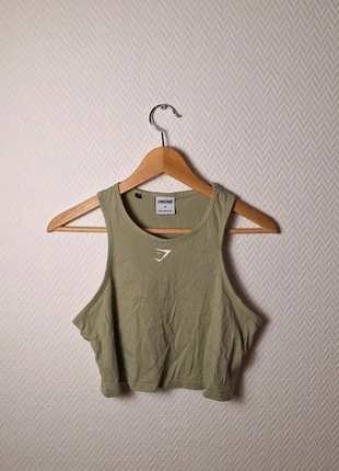 Croc top manches courtes gymshark taille S couleur vert, marca: Gymshark, estado: Muy bueno, tamaño: S / 36 / 8, 13,00 €, 14,35 € Protección al comprador Pro incluida