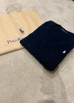Pull torsadé Ralph Lauren Bleu Marine - M Homme, brand: Ralph Lauren, condition: New without tags, size: M, €47.00, €50.05 includes Buyer Protection