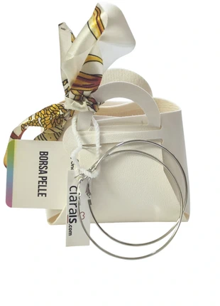 Orecchini Donna A Cerchio Semplici Eleganti - Regalo Donna Natale, brand: Clarais, condizioni: Nuovo con cartellino, €3.99, €4.89 include la Protezione acquisti Pro