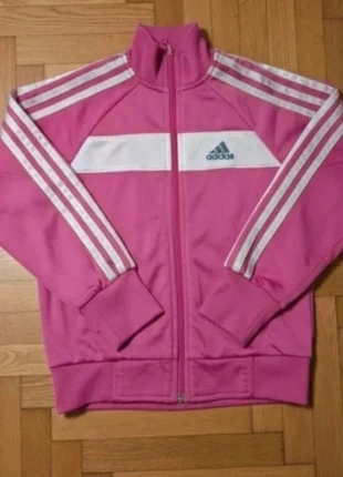 Veste Adidas rose fuchsia scintillante taille 5/6 ans en très bon état 100 % polyester, marque: adidas, état: Très bon état, taille: 5 ans / 110 cm, 3,00 €, 3,85 € Protection acheteurs (Pro) incluse