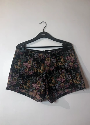 🖤💐 Short culotte vintage brodé, marque: Vintage Dressing, état: Très bon état, taille: XL / 42 / 14, 10,00 €, 11,20 € Protection acheteurs incluse