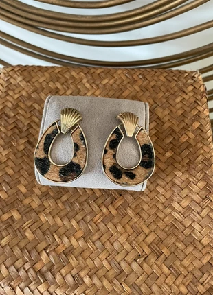 Boucles d’oreilles léopard Mango, merk: Mango, staat: Goed, € 3,00, € 3,85 inclusief Kopersbescherming