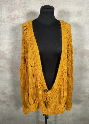 Pull Maille Torsadée Cable Knit Vintage Charlotte Russe jaune moutarde taille XL, brand: Vintage Dressing, condition: Very good, size: XL / 42 / 14, €8.00, €9.10 includes Buyer Protection Pro