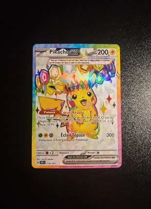 Pikachu ex – 219/191 🇫🇷, marke: Pokémon, zustand: Neu, 35,00 €, 37,45 € beinhaltet Vinted-Käuferschutz Pro
