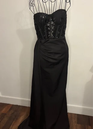 Robe de soirée noir, marque: iadyce, état: Très bon état, taille: S / 36 / 8, 25,00 €, 26,95 € Protection acheteurs incluse